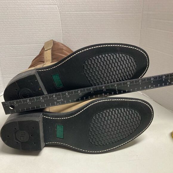 HH DOUBLE H Men’s Western Style Work Boots Size 12D - Picture 9 of 12